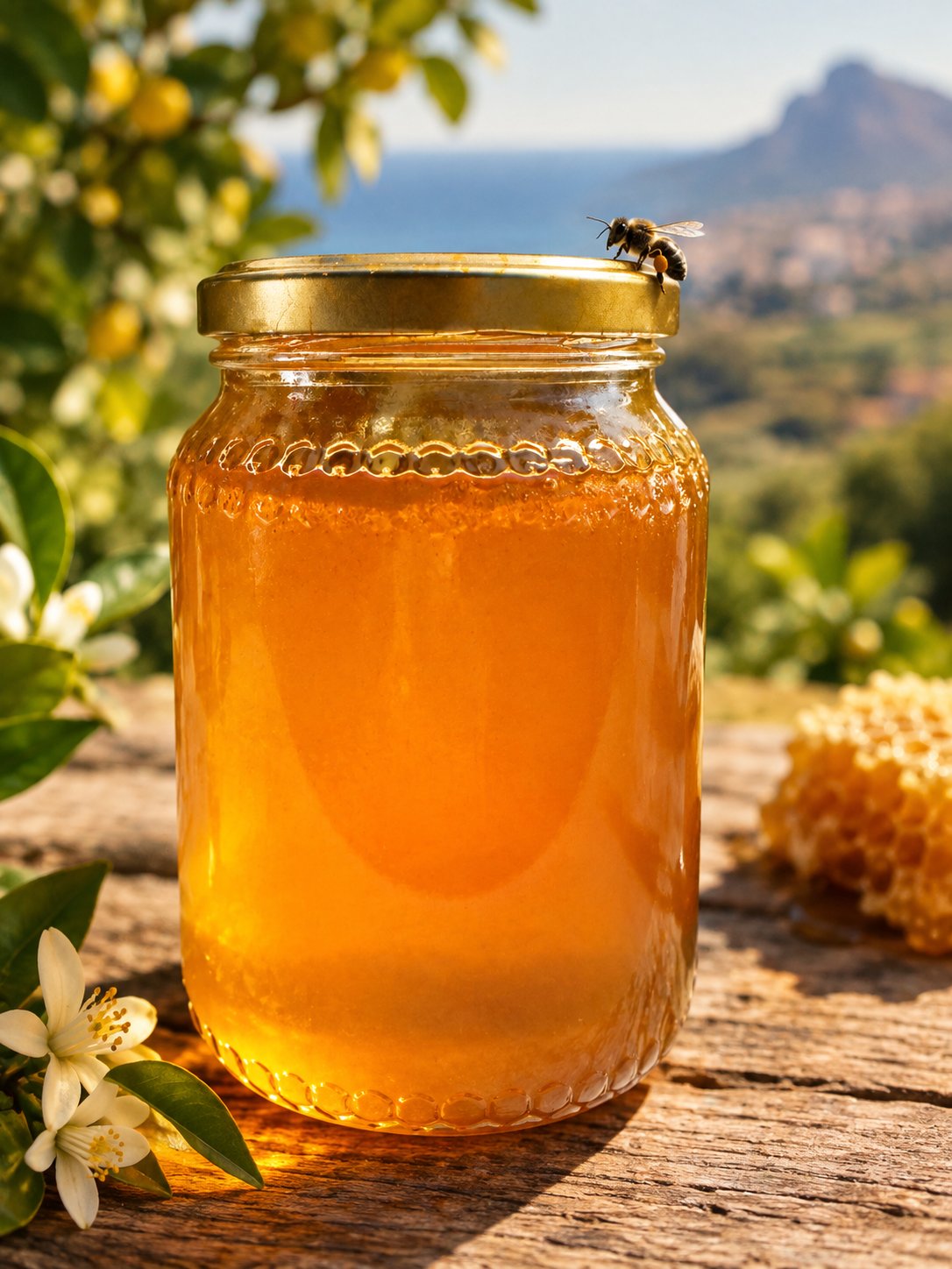 Barattolo di miele dell'ape nera siciliana — Il Siculo Bio